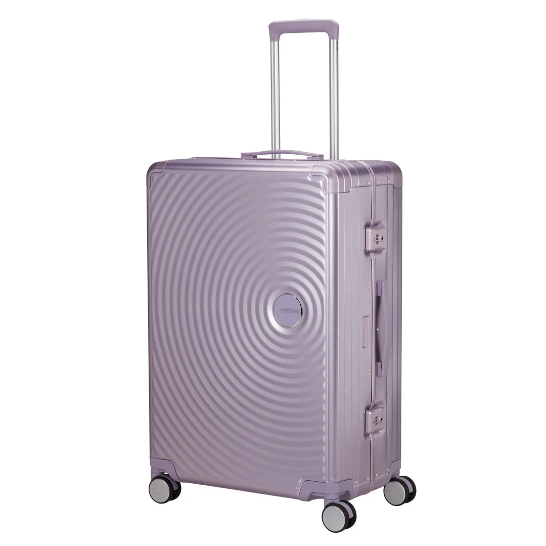 American Tourister Soundbox ALU Stor Resväska 77cm - Stormy Lilac