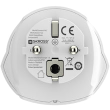 SKROSS - Reseadapter Världen till Europa Jordad Bulk