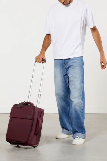 Lipault Foldable Plume Mini kabinväska 45 cm - Bordeaux