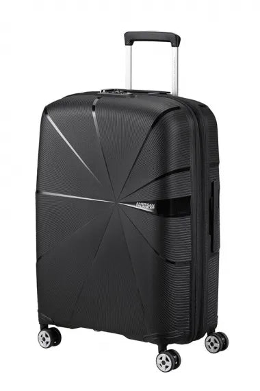 American Tourister Starvibe 67cm Mellanstor Expanderbar Black