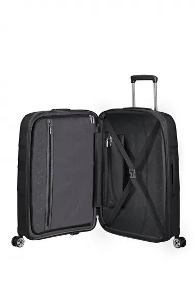 American Tourister Starvibe 67cm Mellanstor Expanderbar Black