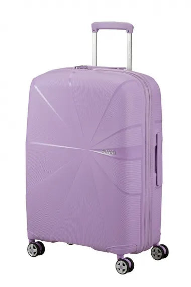 American Tourister Starvibe 67cm Mellanstor Expanderbar Digital Lavender