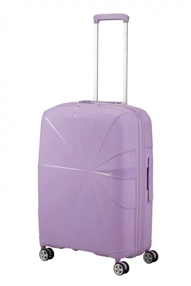American Tourister Starvibe 67cm Mellanstor Expanderbar Digital Lavender