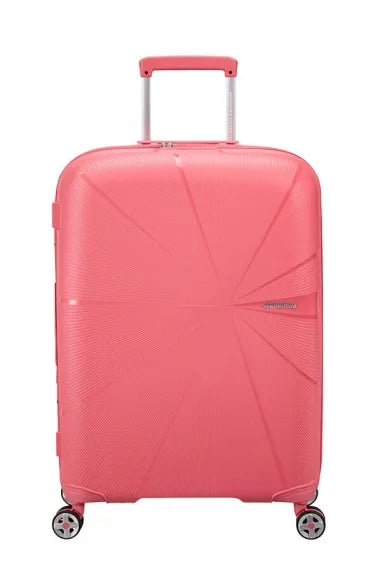 American Tourister Starvibe 67cm Mellanstor Expanderbar Sun Kissed Coral