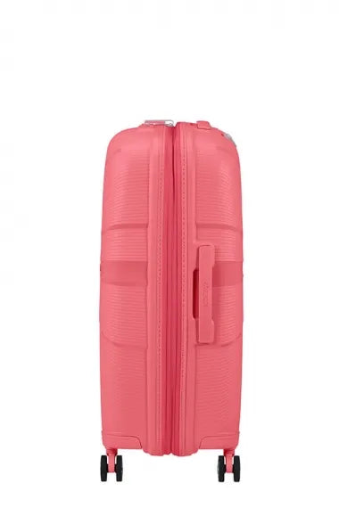 American Tourister Starvibe 67cm Mellanstor Expanderbar Sun Kissed Coral