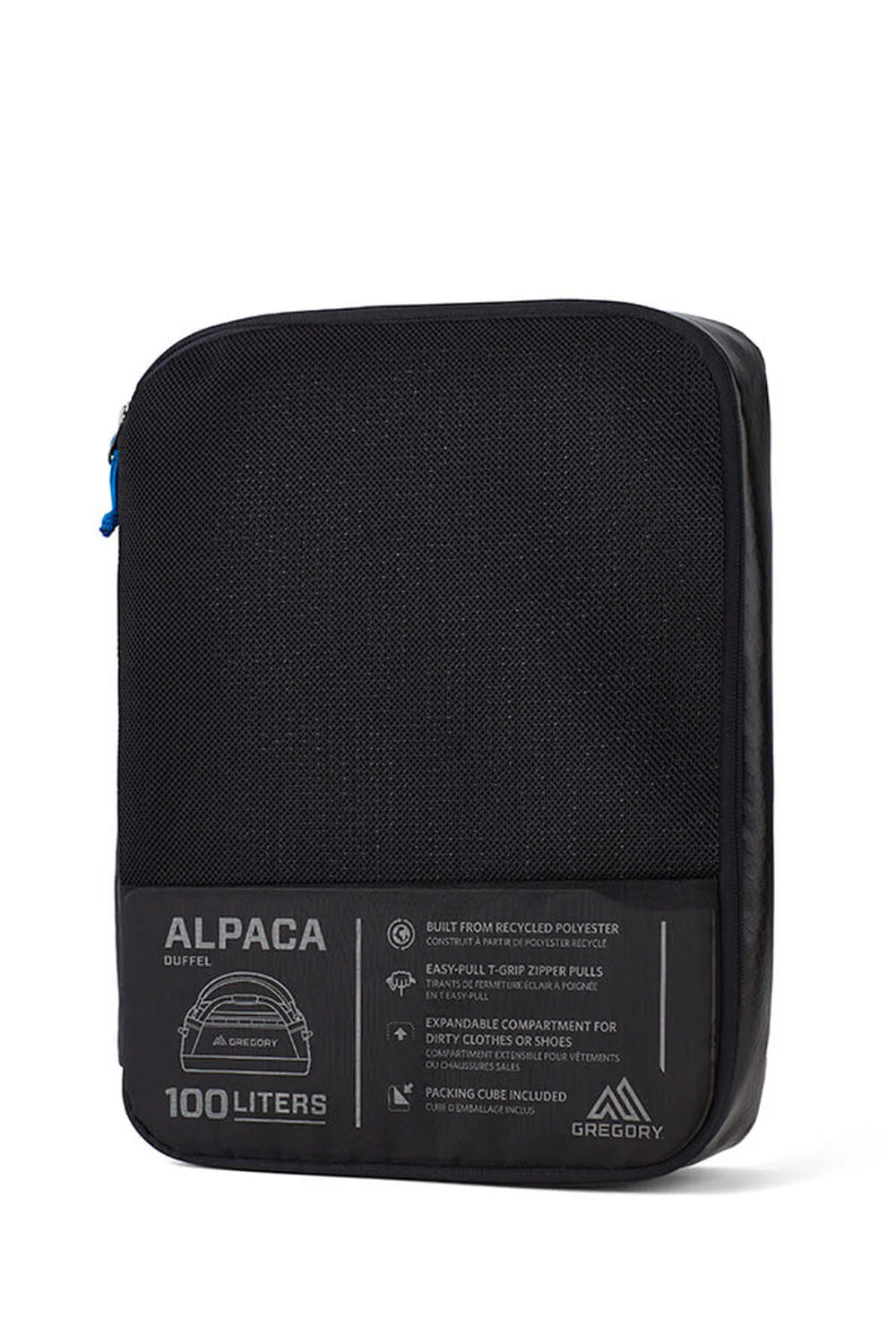 Gregory Alpaca 100 Duffelväska 79cm - Obsidian Black