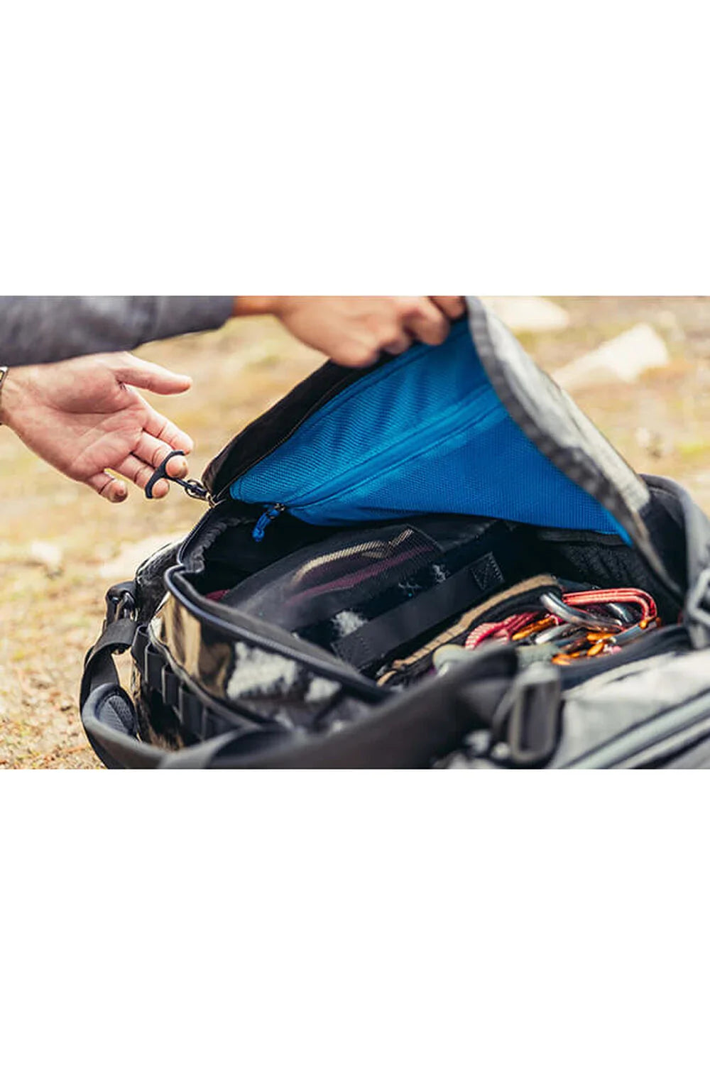 Gregory Alpaca 100 Duffelväska 79cm - Obsidian Black