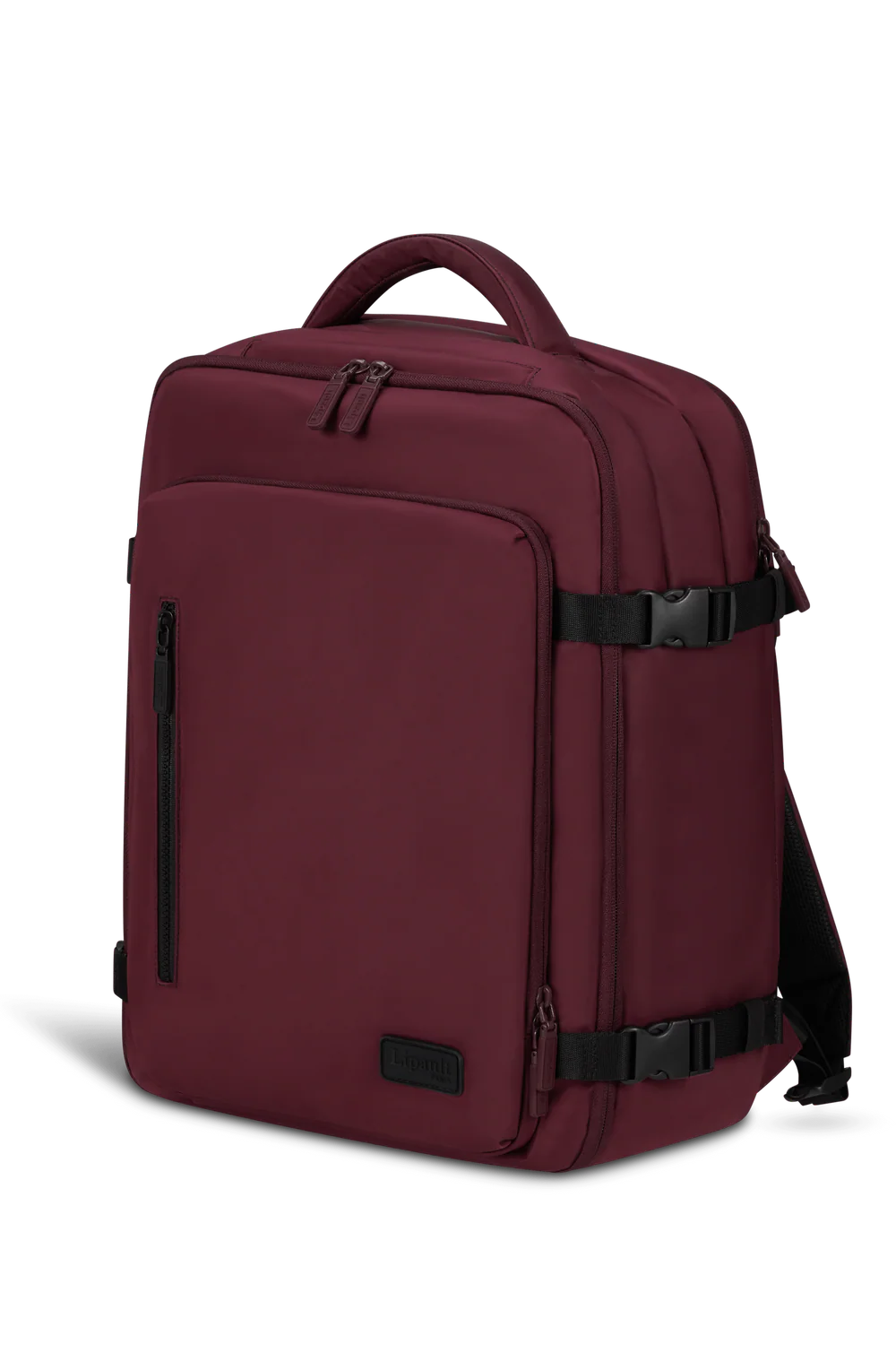 Lipault City Plume Travel Backpack - Bordeaux