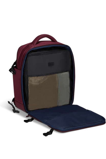 Lipault City Plume Travel Backpack - Bordeaux