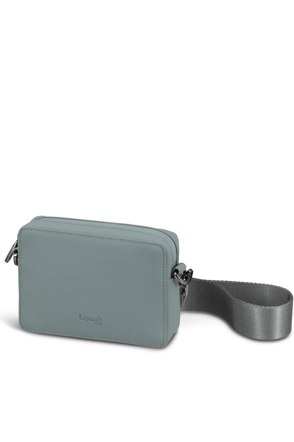 Lipault Lost In Berlin Crossbody 17cm - Cement Storm