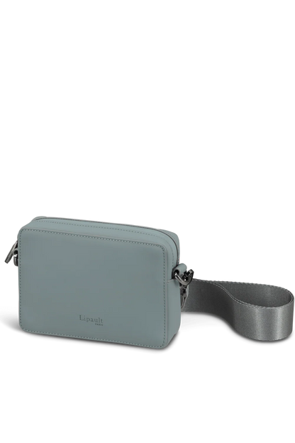 Lipault Lost In Berlin Crossbody 17cm - Cement Storm