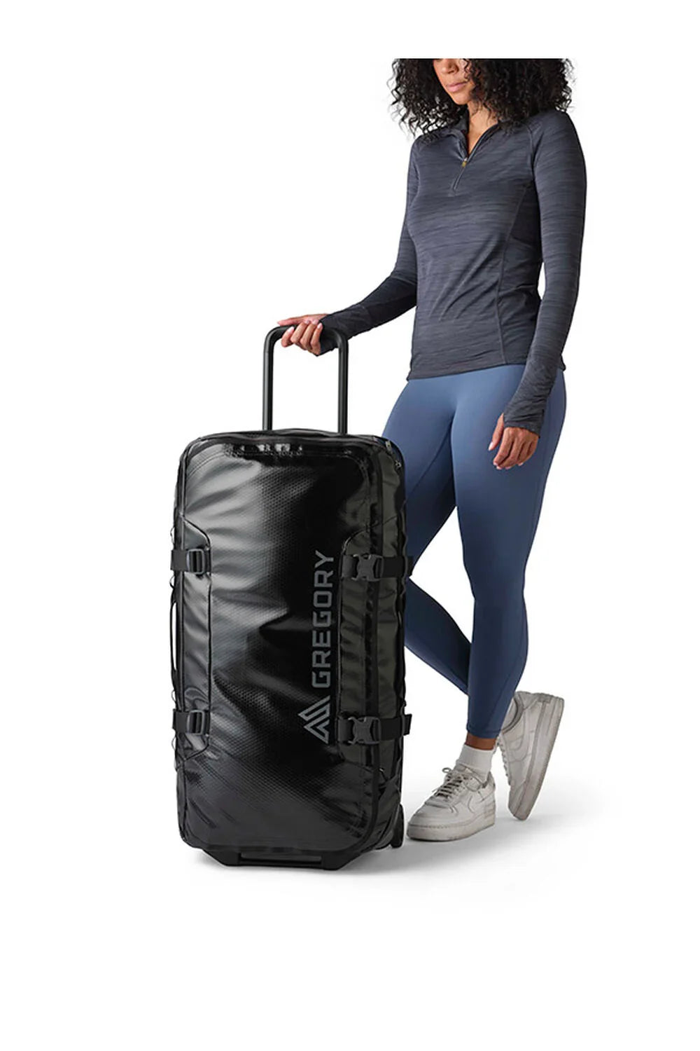 Gregory Alpaca 100 Duffelväska 2-hjul 81cm - Svart