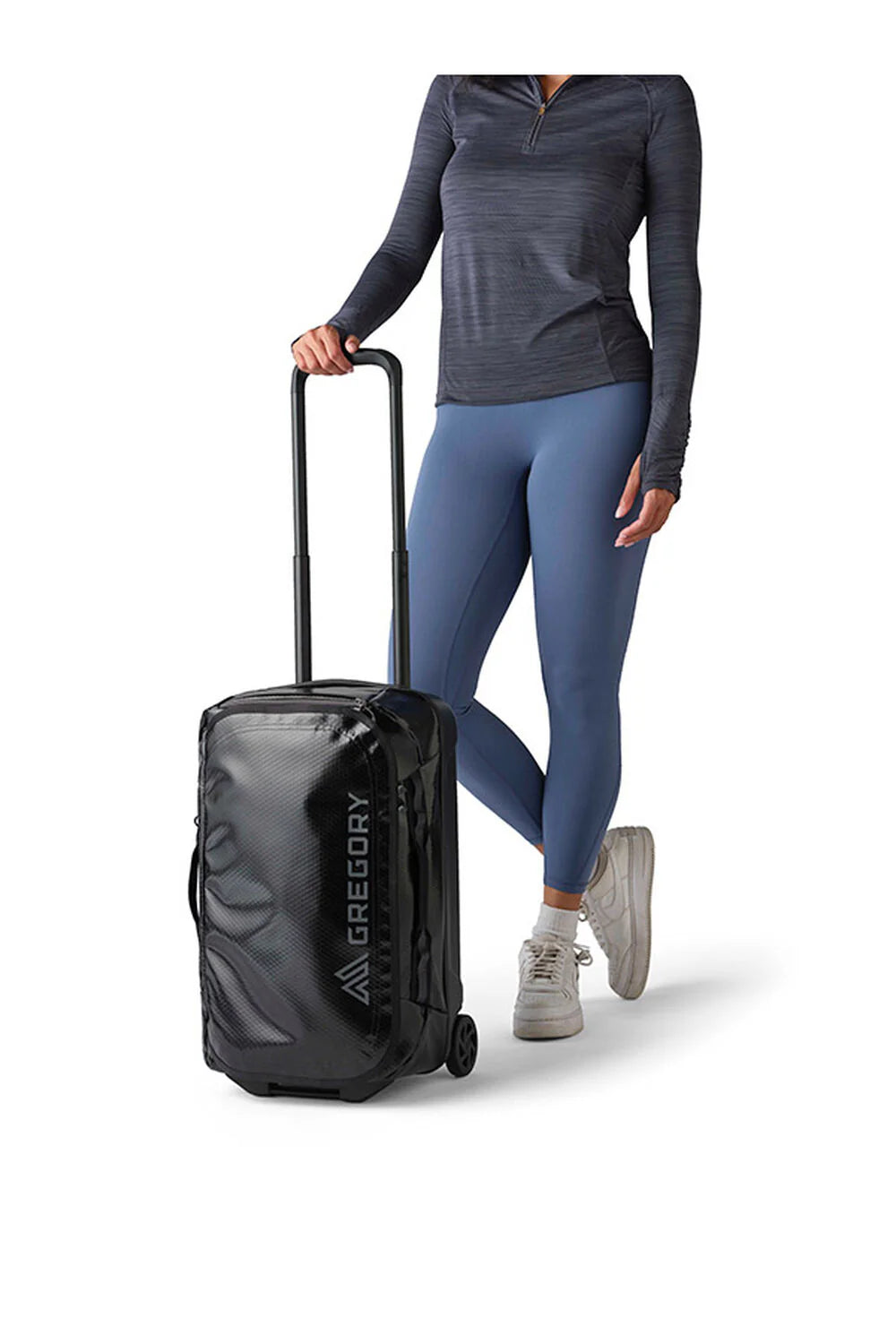 Gregory Alpaca 40 Duffelväska 2-Hjul 55cm - Svart