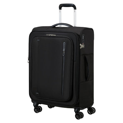 American Tourister Cloudrider Resväska M 67 cm Expanderbar - Svart