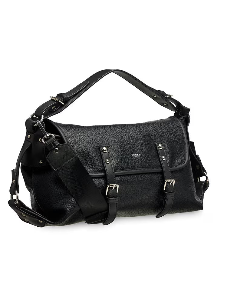 Ulrika Design Recycled PU 2.0 – Handväska 37cm – Svart