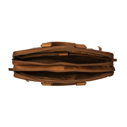 The Chesterfield Brand Seth – Datorportfölj 15" – Cognac