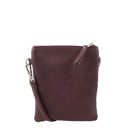 Ulrika Design Noos – Crossbodyväska 20cm – Mörkbrun