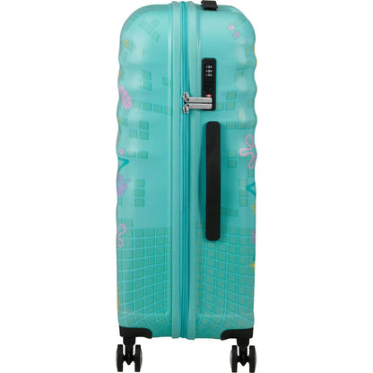American Tourister Wavebreaker Disney Mellanstor Resväska 67cm – Stitch Flower