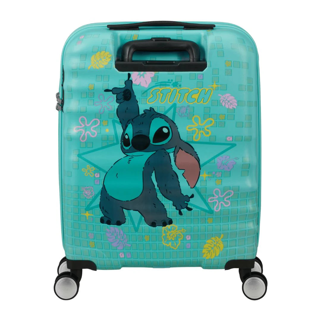 American Tourister Wavebreaker Disney Kabinväska 55cm – Stitch Flower