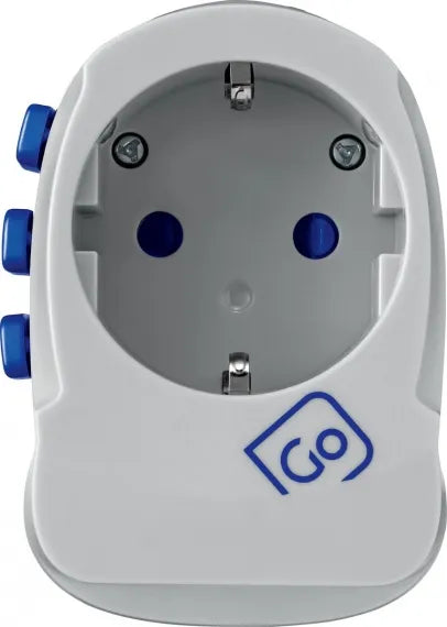 Go Travel Worldwide USB-A & C Reseadapter