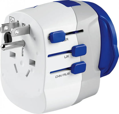 Go Travel Worldwide USB-A & C Reseadapter