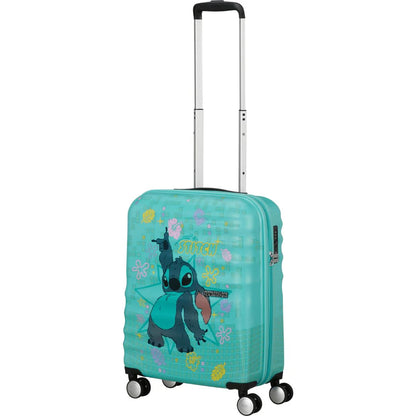 American Tourister Wavebreaker Disney Kabinväska 55cm – Stitch Flower