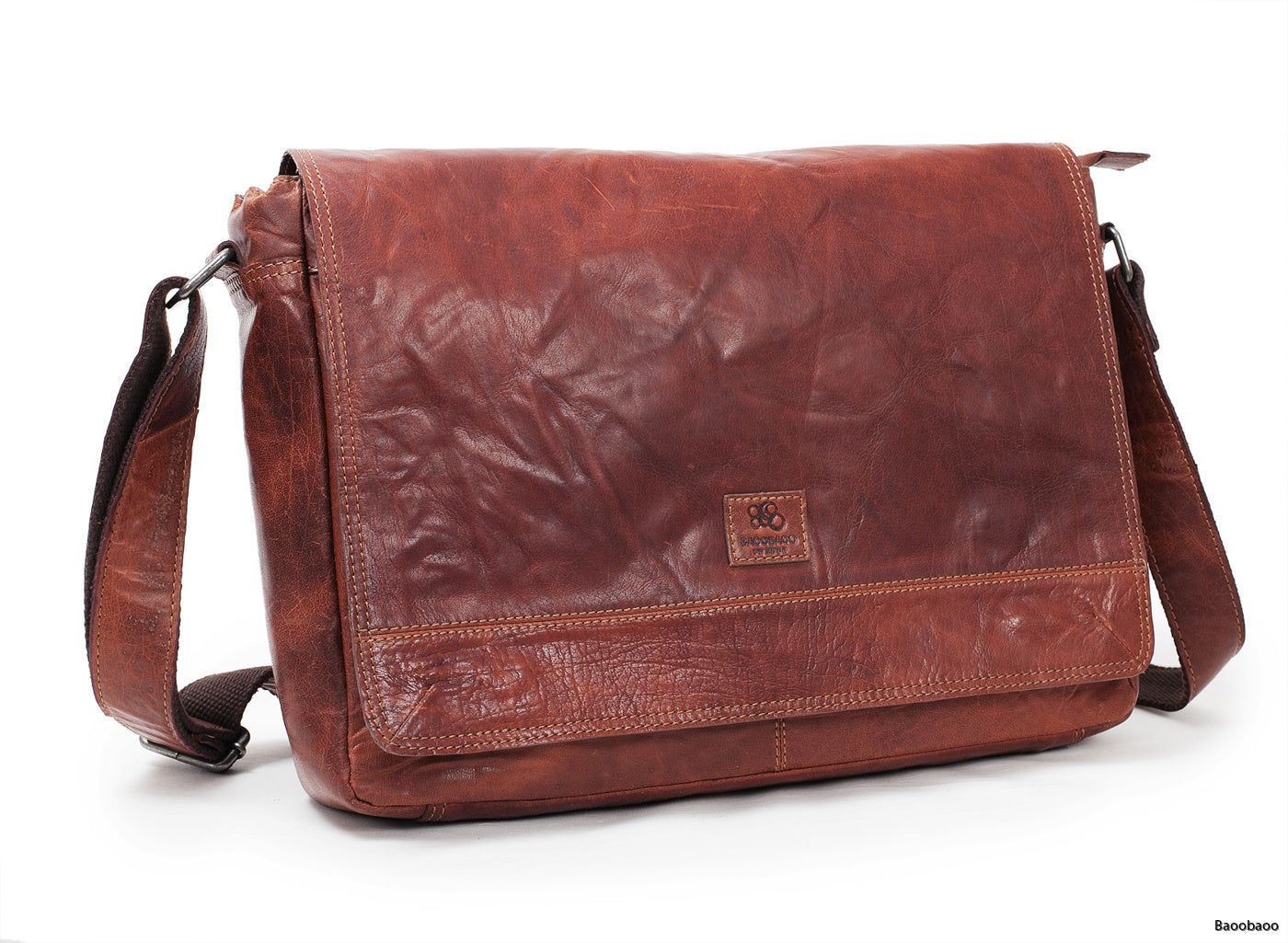 Baoobaoo Messenger Bag – Datorväska 15" – Brandy