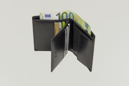 Jost Aarhus plånbok 8,5 cm – svart