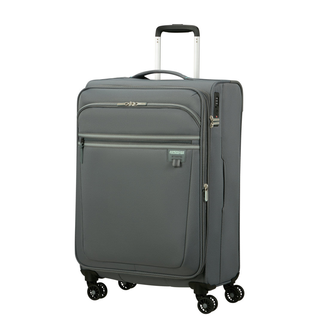 American Tourister Aerospin Spinner Mellanstor Resväska 69cm – Grå