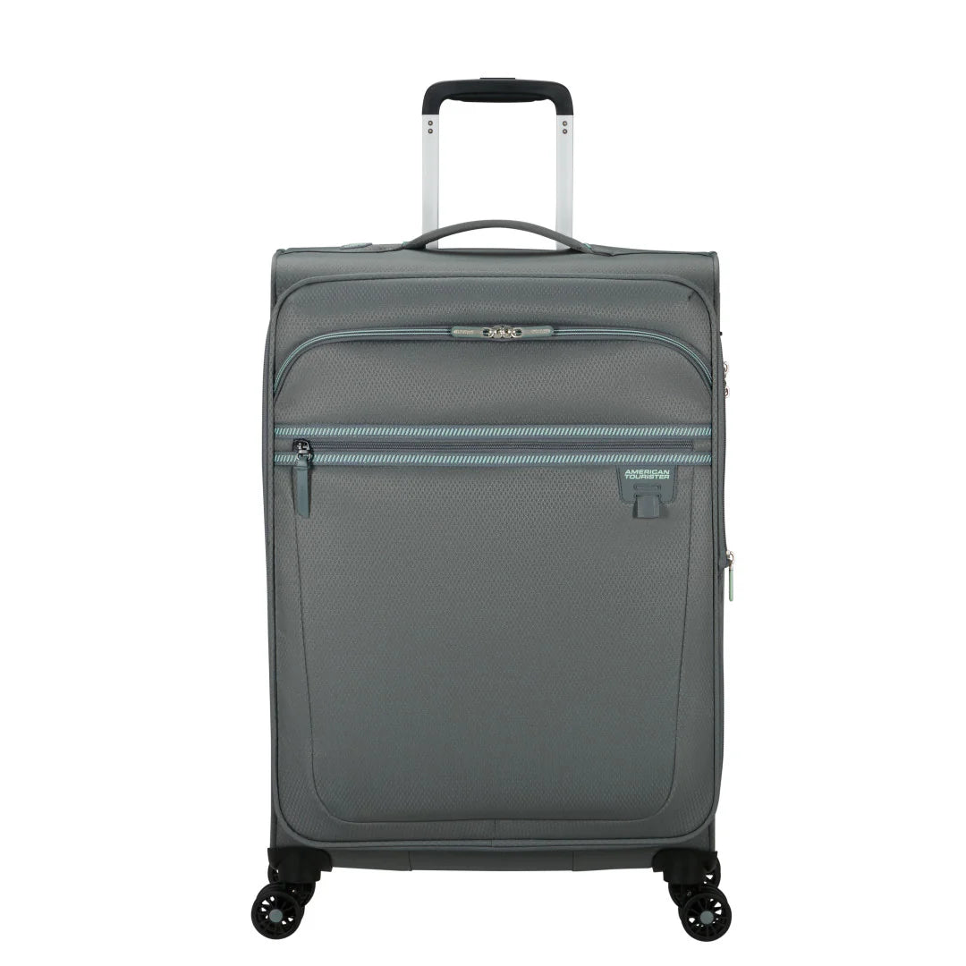 American Tourister Aerospin Spinner Mellanstor Resväska 69cm – Grå