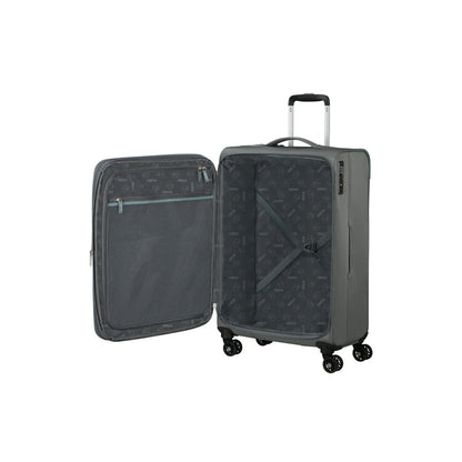 American Tourister Aerospin Spinner Mellanstor Resväska 69cm – Grå