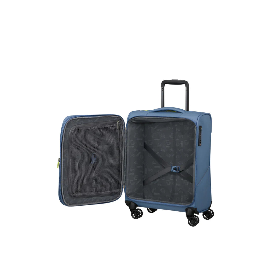 American Tourister Summerride Kabinväska 55cm – Blå