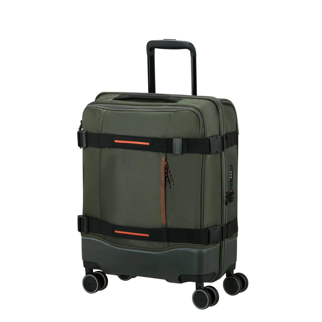 American Tourister Urban Track Kabinväska 55cm – Mörkgrön