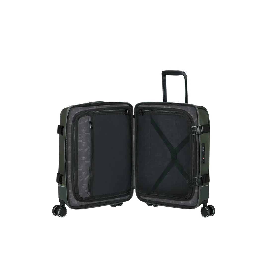 American Tourister Urban Track Kabinväska 55cm – Mörkgrön