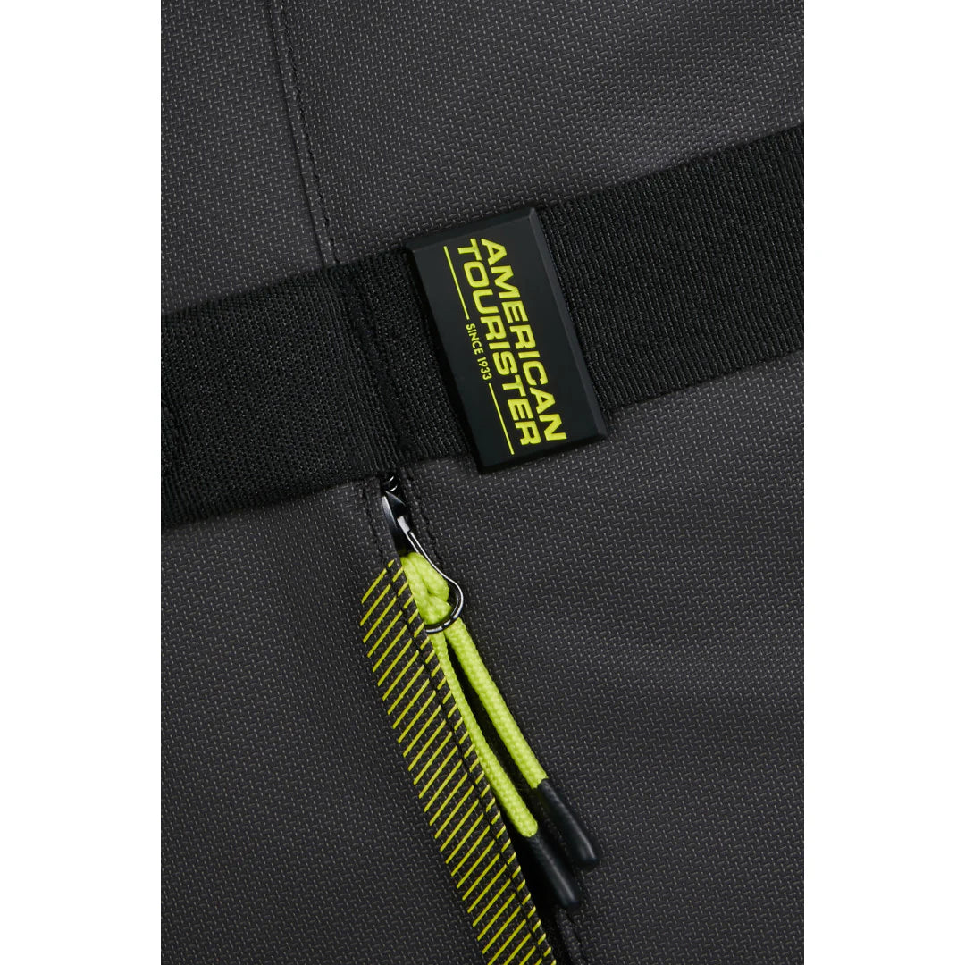 American Tourister Urban Track Spinner L Stor Resväska 79cm – Svart/Lime