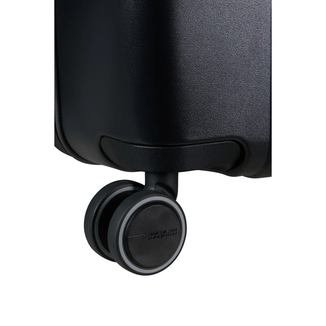 American Tourister Urban Track Spinner L Stor Resväska 79cm – Svart/Lime