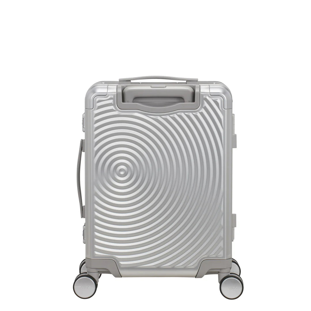 American Tourister Soundbox ALU Kabinväska 55cm – Silver