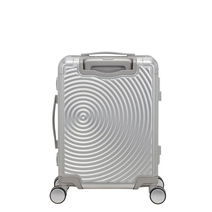 American Tourister Soundbox ALU Kabinväska 55cm – Silver