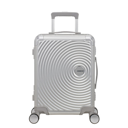 American Tourister Soundbox ALU Kabinväska 55cm – Silver