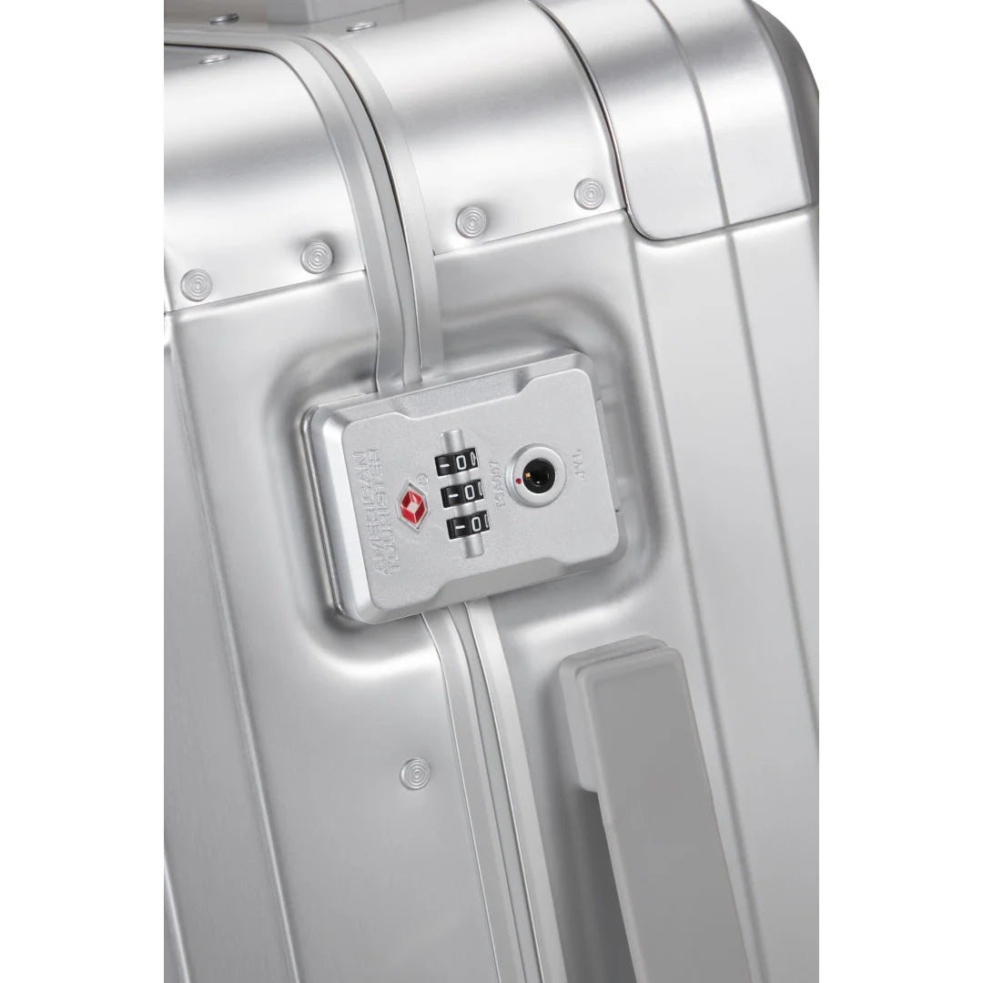 American Tourister Soundbox ALU Kabinväska 55cm – Silver