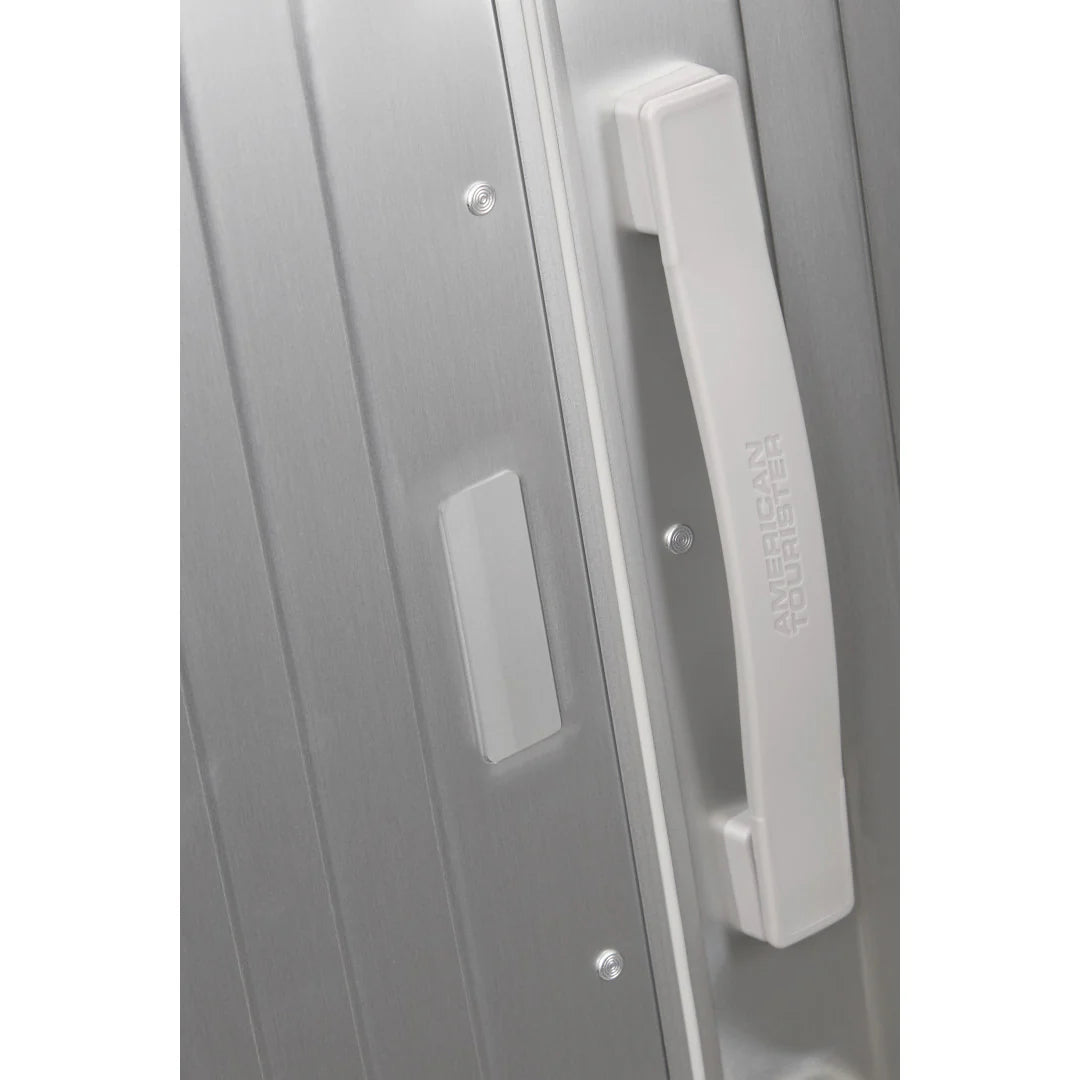 American Tourister Soundbox ALU Kabinväska 55cm – Silver