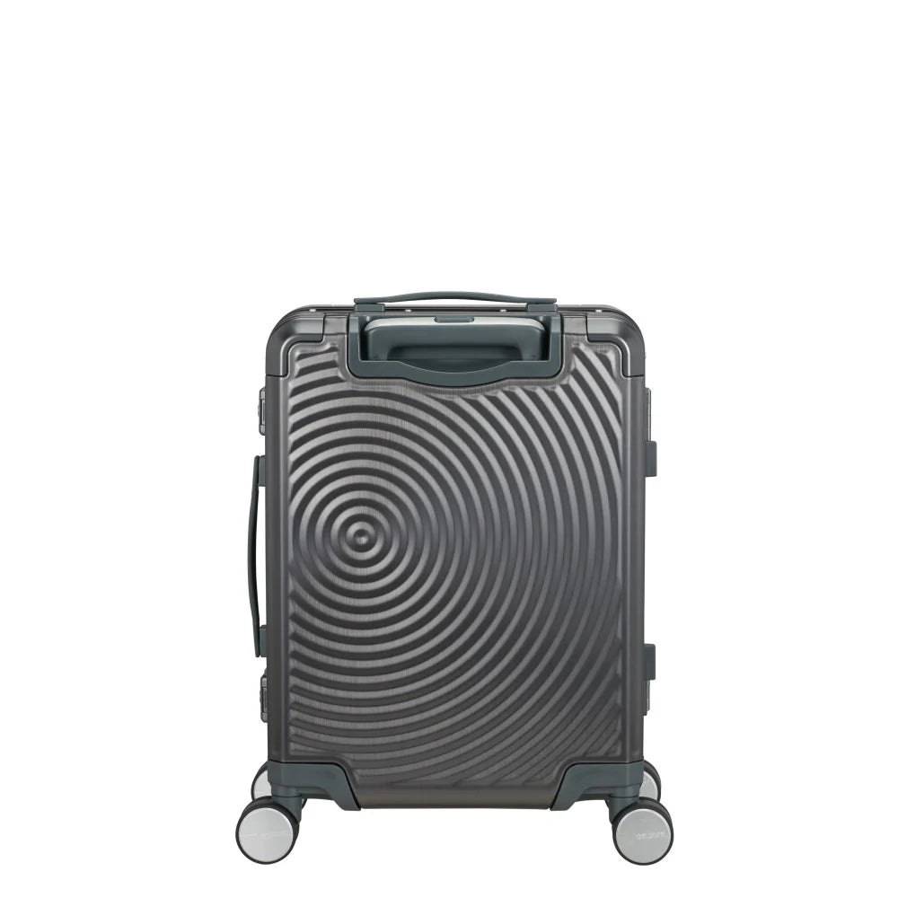 American Tourister Soundbox ALU Kabinväska 55cm – Brushed Anthracite