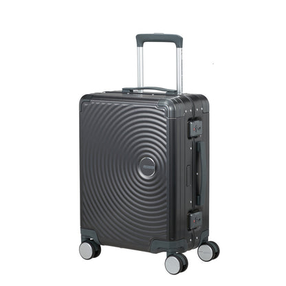 American Tourister Soundbox ALU Kabinväska 55cm – Brushed Anthracite