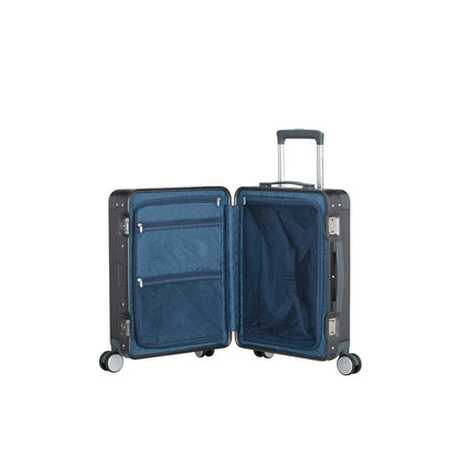 American Tourister Soundbox ALU Kabinväska 55cm – Brushed Anthracite