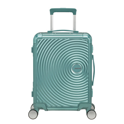 American Tourister Soundbox ALU Kabinväska 55cm – Dusty Turkos