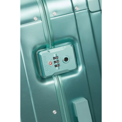 American Tourister Soundbox ALU Mellanstor Resväska 68cm – Dusty Turkos