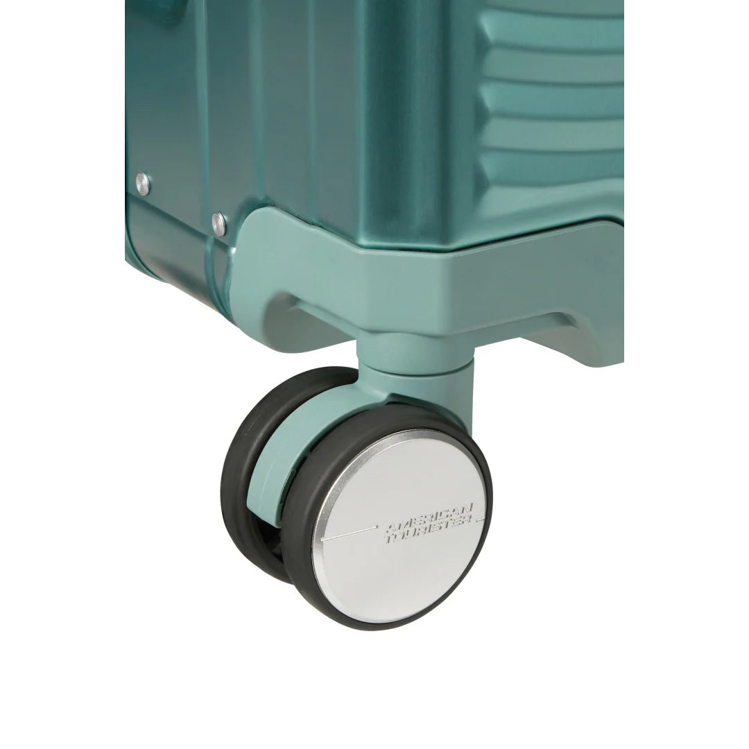 American Tourister Soundbox ALU Stor Resväska 77cm - Dusty Turkos