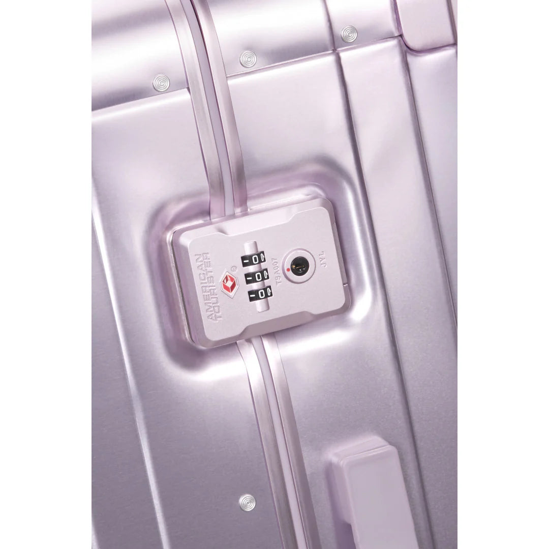 American Tourister Soundbox ALU Kabinväska 55cm – Stormy Lilac