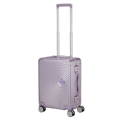 American Tourister Soundbox ALU Kabinväska 55cm – Stormy Lilac