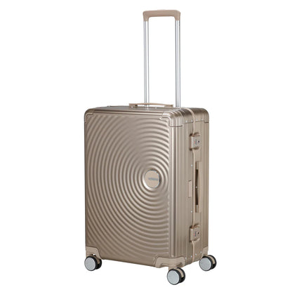 American Tourister Soundbox ALU Mellanstor Resväska 68cm – Brons